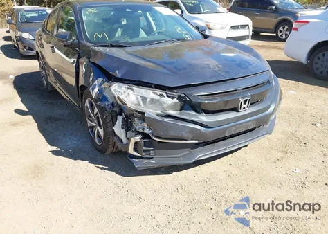 2020 Honda Civic Lx from USA, damaged, VIN 19XFC2F63LE009893